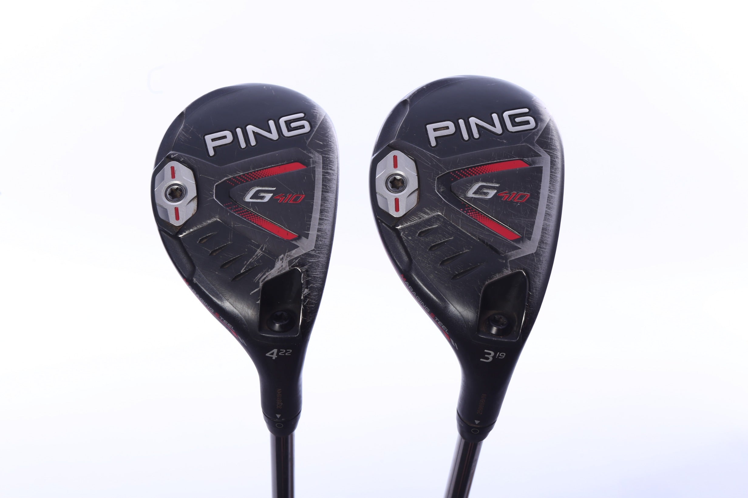 Used Ping G410 Hybrid Set - Right-Handed - 3H, 4H - Extra Stiff Flex
