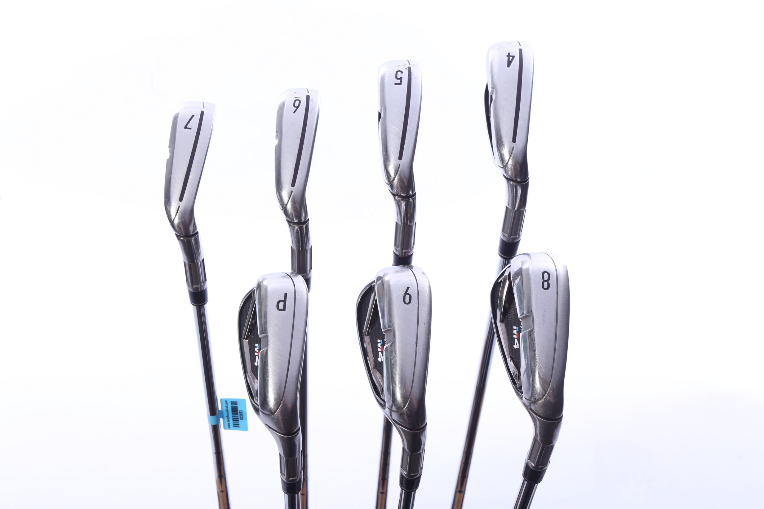 Used TaylorMade M4 2021 Iron Set - Right-Handed - 4-PW - Stiff Flex