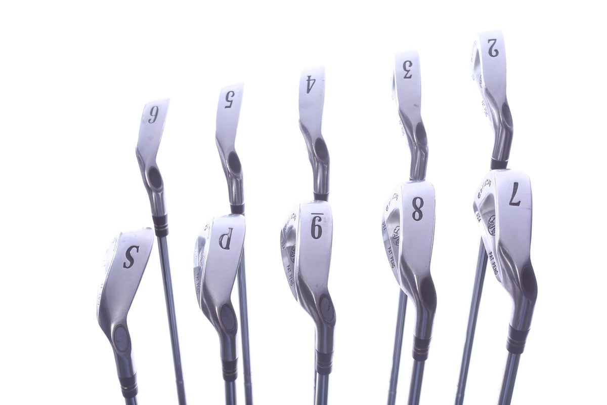Used Callaway s2h2 Iron Set - Right-Handed - 2-PW, SW - Stiff Flex