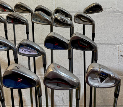Wholesale Lot of 45 Golf Clubs - Assorted Single Irons-Next Round