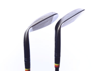 Used TaylorMade Milled Grind 4 Black Wedge Set - Right-Handed - 56*, 60* - Stiff Flex