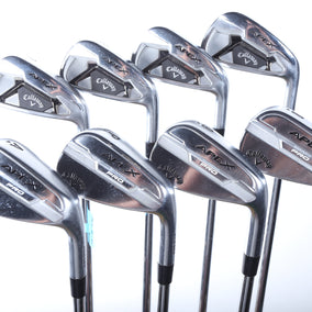 Used Callaway Apex 21 / Apex Pro 21 Combo Iron Set - Right-Handed - 4-AW - Stiff Flex-Next Round