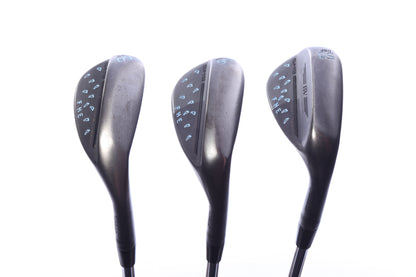 Used Titleist Vokey SM9 Jet Black Wedge Set - Right-Handed - 50*, 56*, 60* - Extra Stiff Flex-Next Round