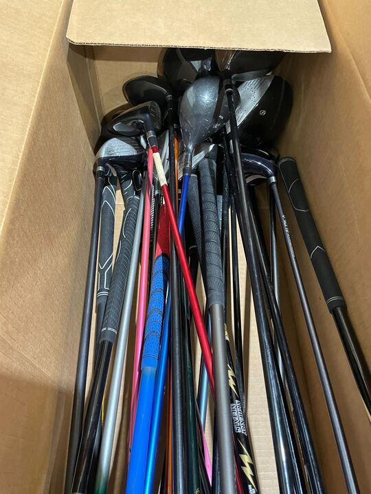 Wholesale Lot of 30 Nicklaus, Patriot Golf, Voltage, etc Driver, Woods, Hybrids-Next Round