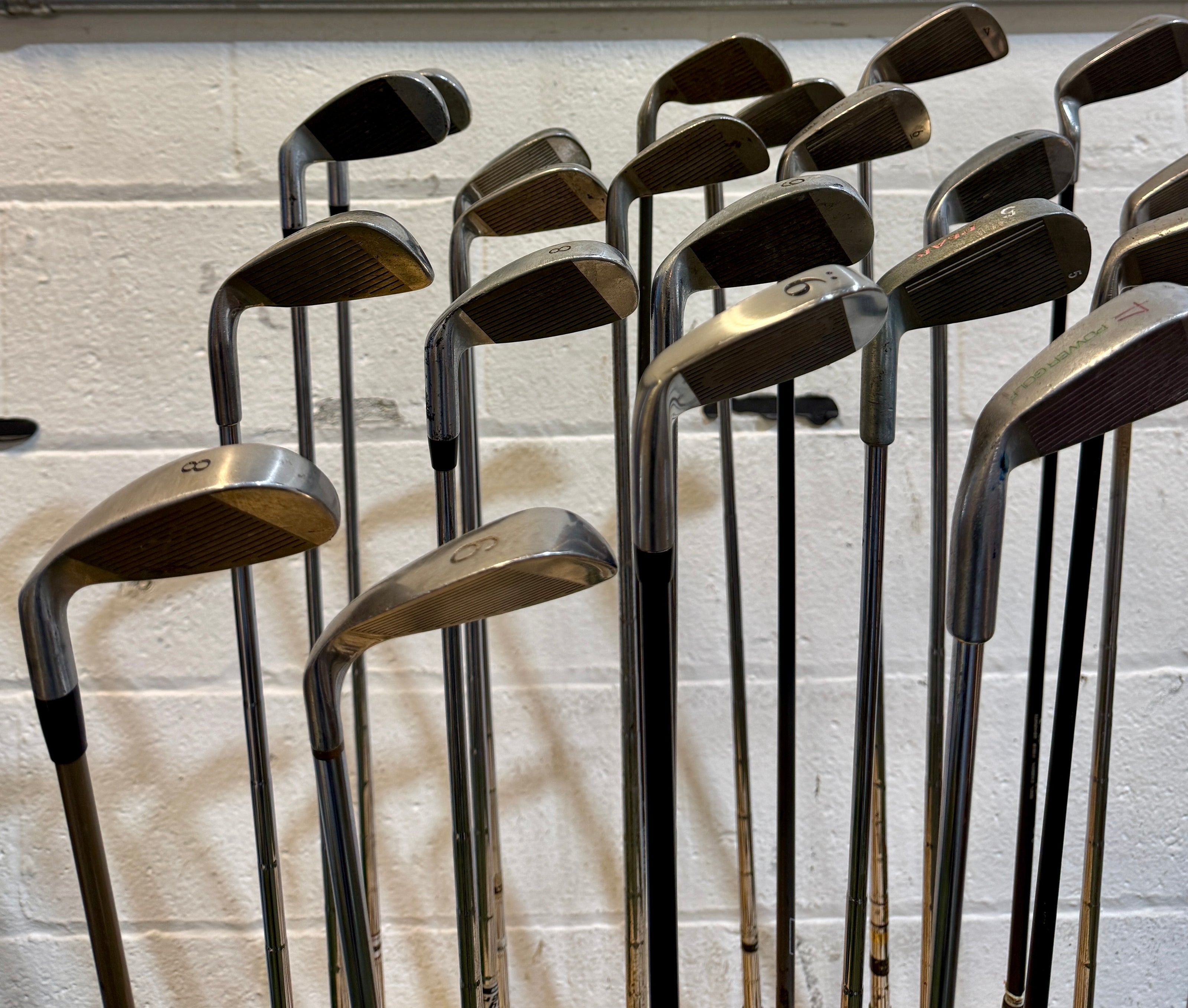 Wholesale Lot of 45 Golf Clubs - Assorted Single Irons-Next Round