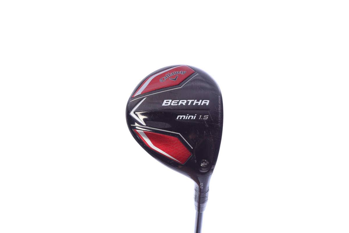 Used Callaway Big Bertha 1.5 Mini Driver - 12 Degrees - Stiff Flex Mitsubishi Kuro Kage - Right-Handed
