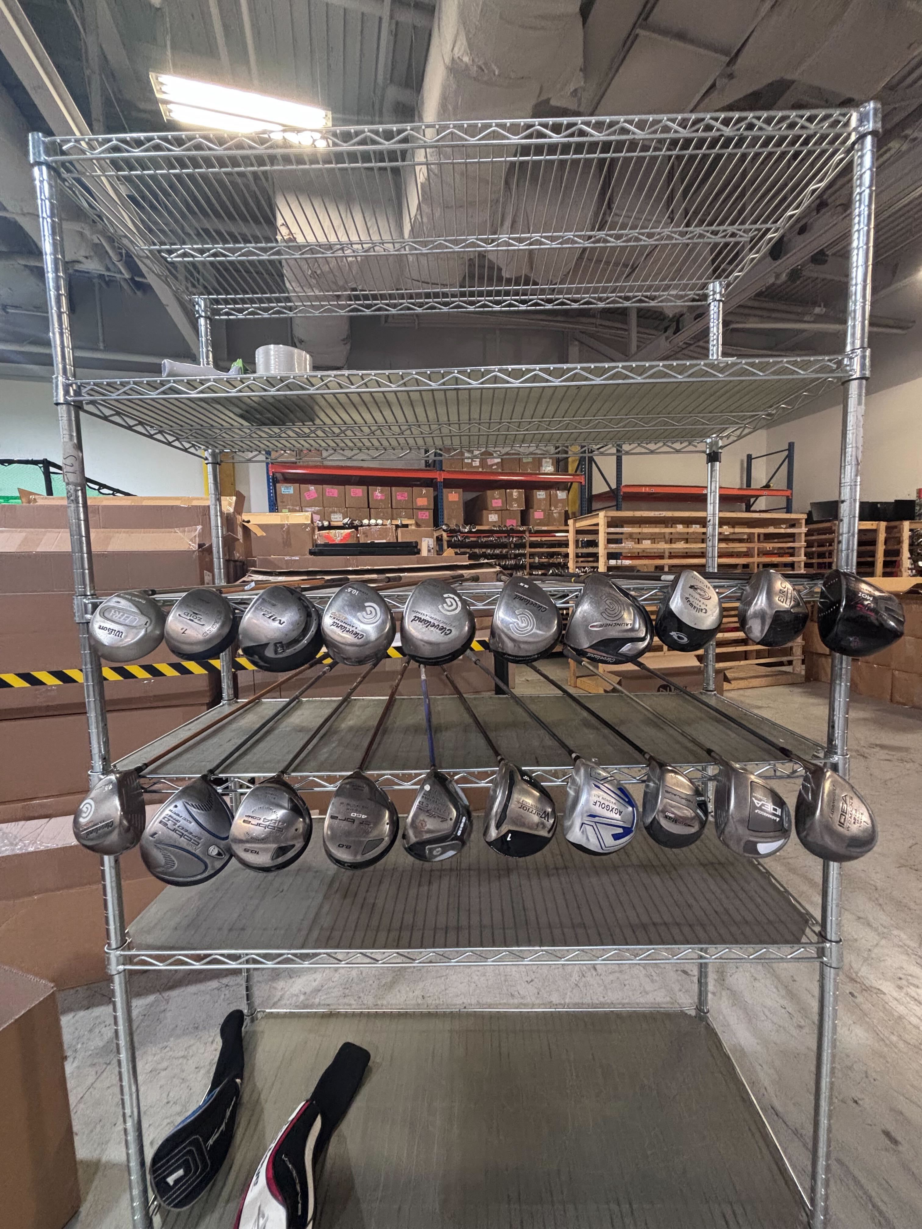 Wholesale Lot 20 Golf Clubs - Assorted Drivers-Next Round