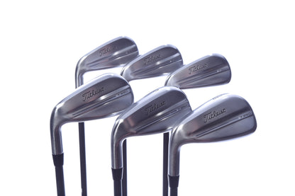 Used Titleist T350 Iron Set - Left-Handed - 5-PW - Seniors Flex