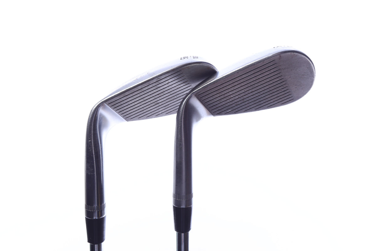 Used Callaway JAWS Raw Chrome Wedge Set - Right-Handed - 52*, 56* - Wedge Flex