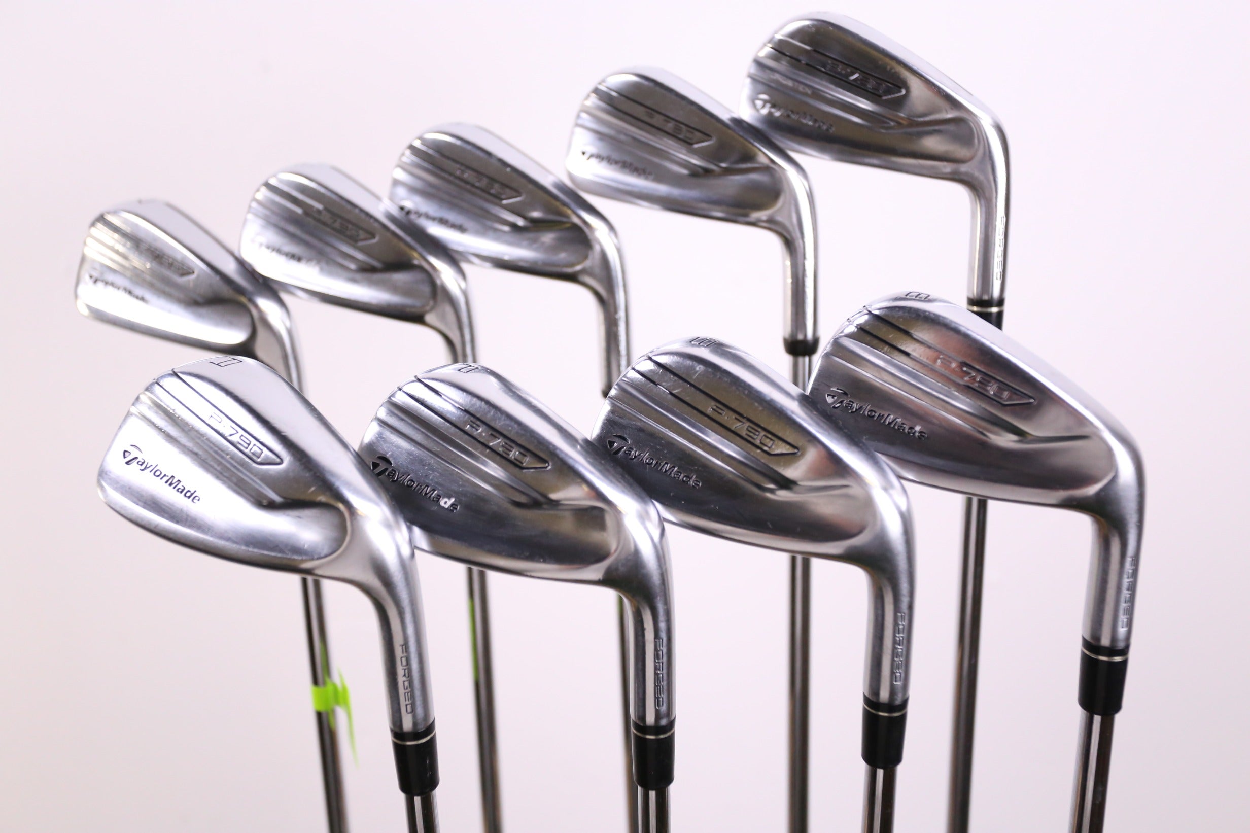 Used TaylorMade P790 Iron Set - Right-Handed - 3-AW - Stiff Flex