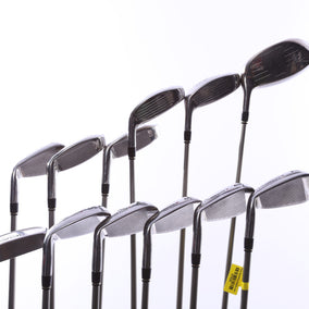 Used Adams Idea a2 OS Complete Set - Right-Handed - 1W, 3W, 5W, 4-7H, 8-PW, SW, Putter - Ladies Flex-Next Round