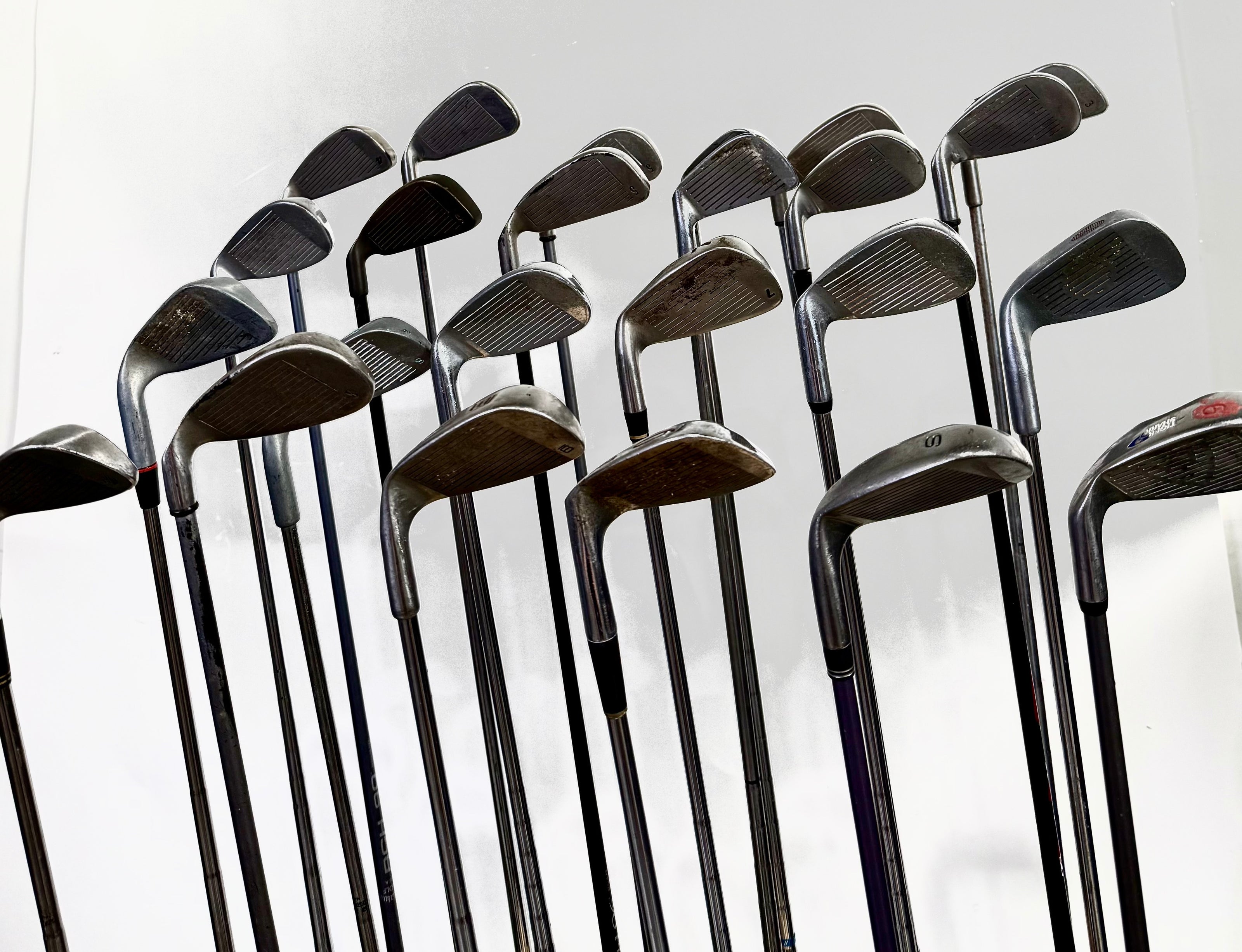 Wholesale Lot of 24 Golf Clubs - Right Handed - Assorted Irons and Wedges-Next Round