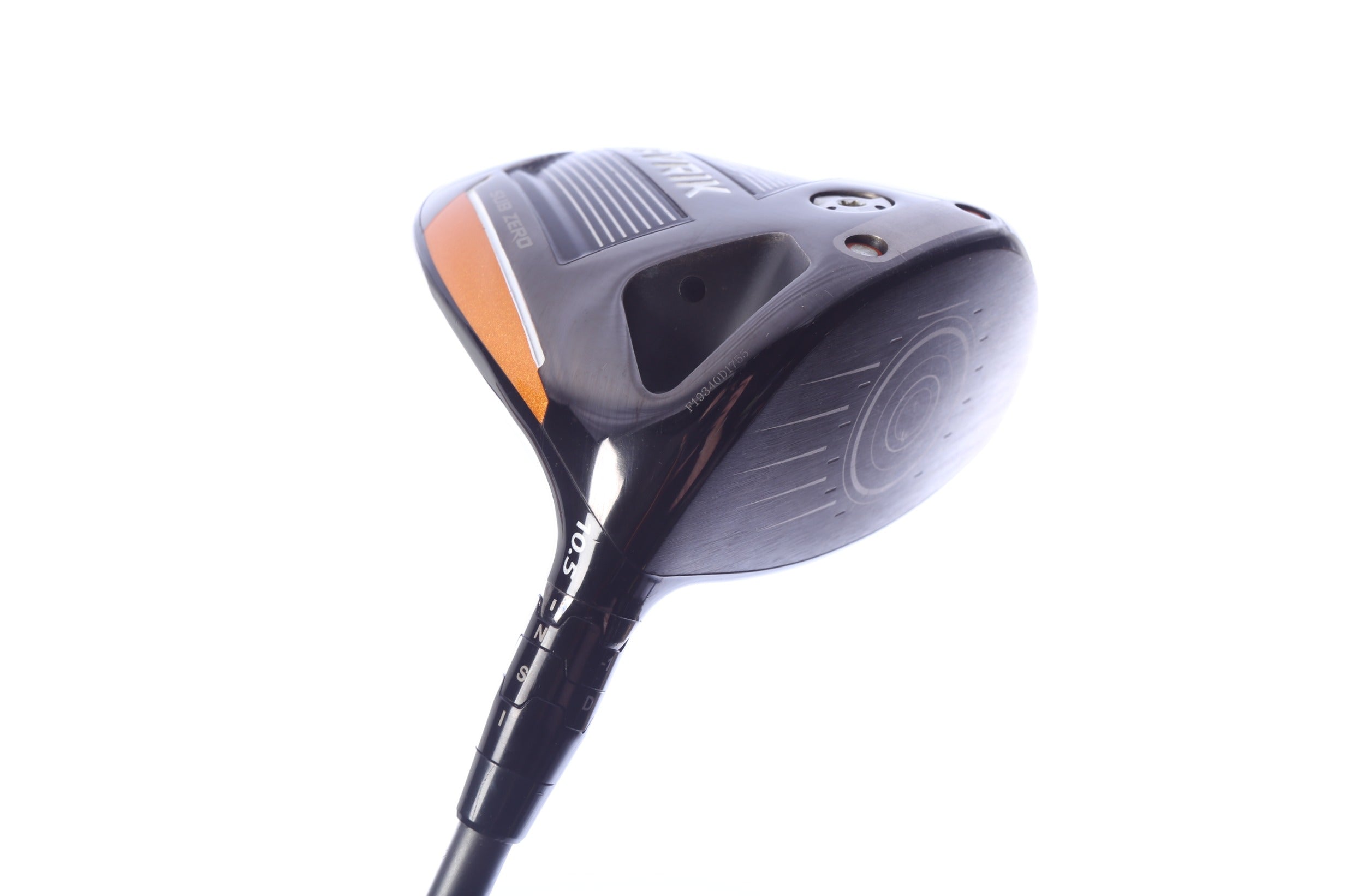 Used Callaway Mavrik Sub Zero Driver - 10.5 Degrees - Stiff Flex Project X HZRDUS Smoke Silver - Right-Handed