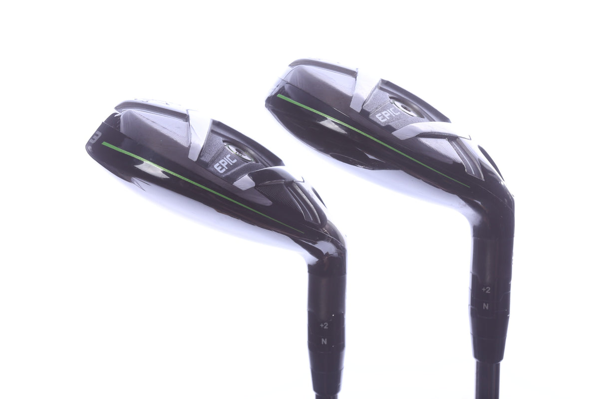 Used Callaway Epic Hybrid Set - Right-Handed - 3H, 4H - Stiff Flex