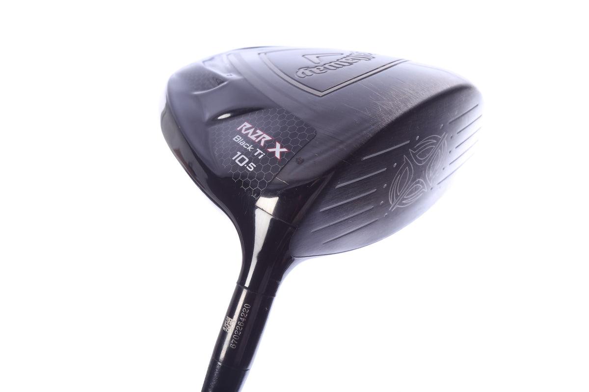 Used Callaway RAZR X Black Ti Driver - 10.5 Degrees - Regular Flex Grafalloy ProLaunch Red AXIS - Right-Handed