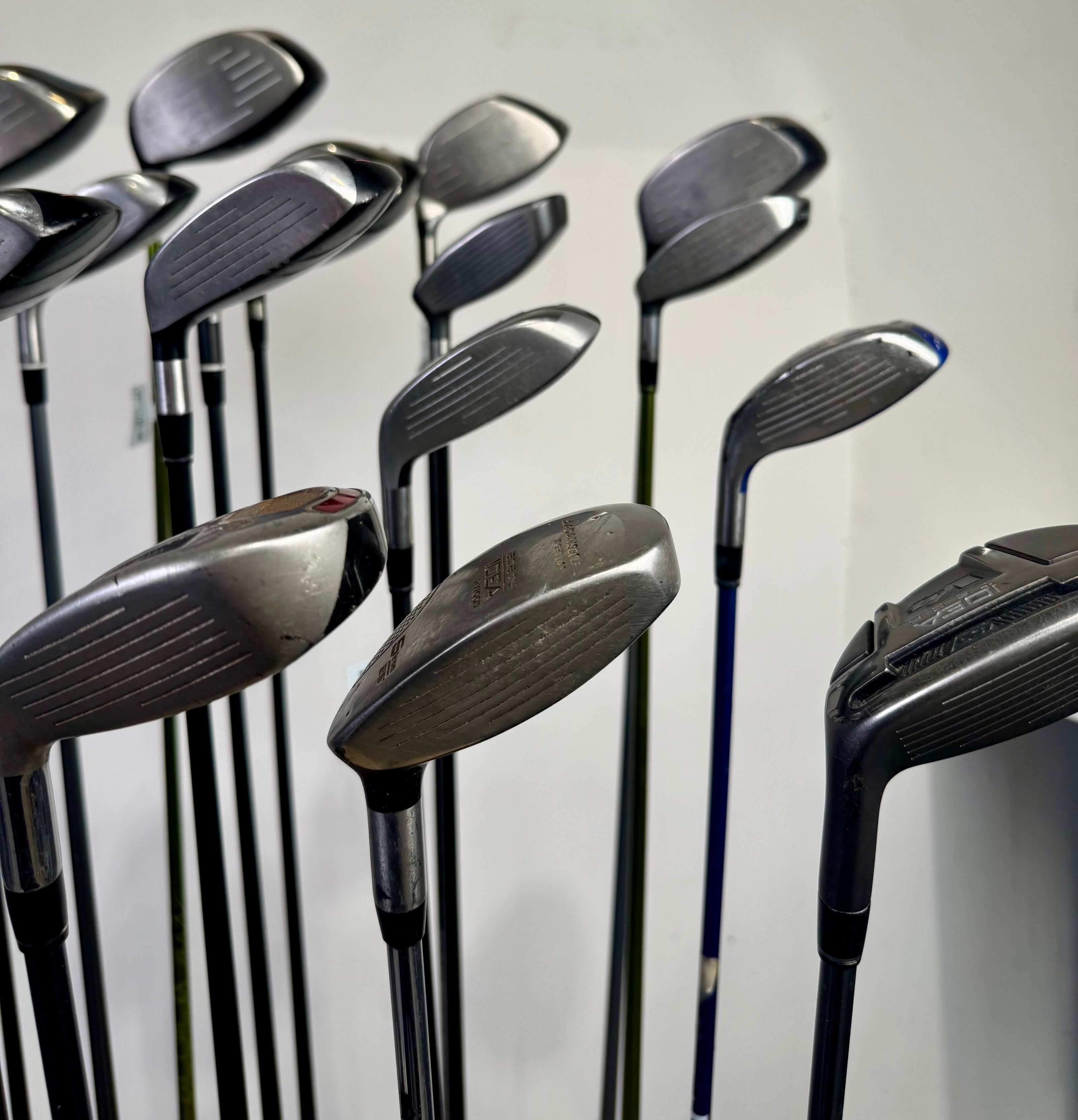 Wholesale Lot of 24 Adams Drivers, Fairway Woods, And Hybrids-Next Round