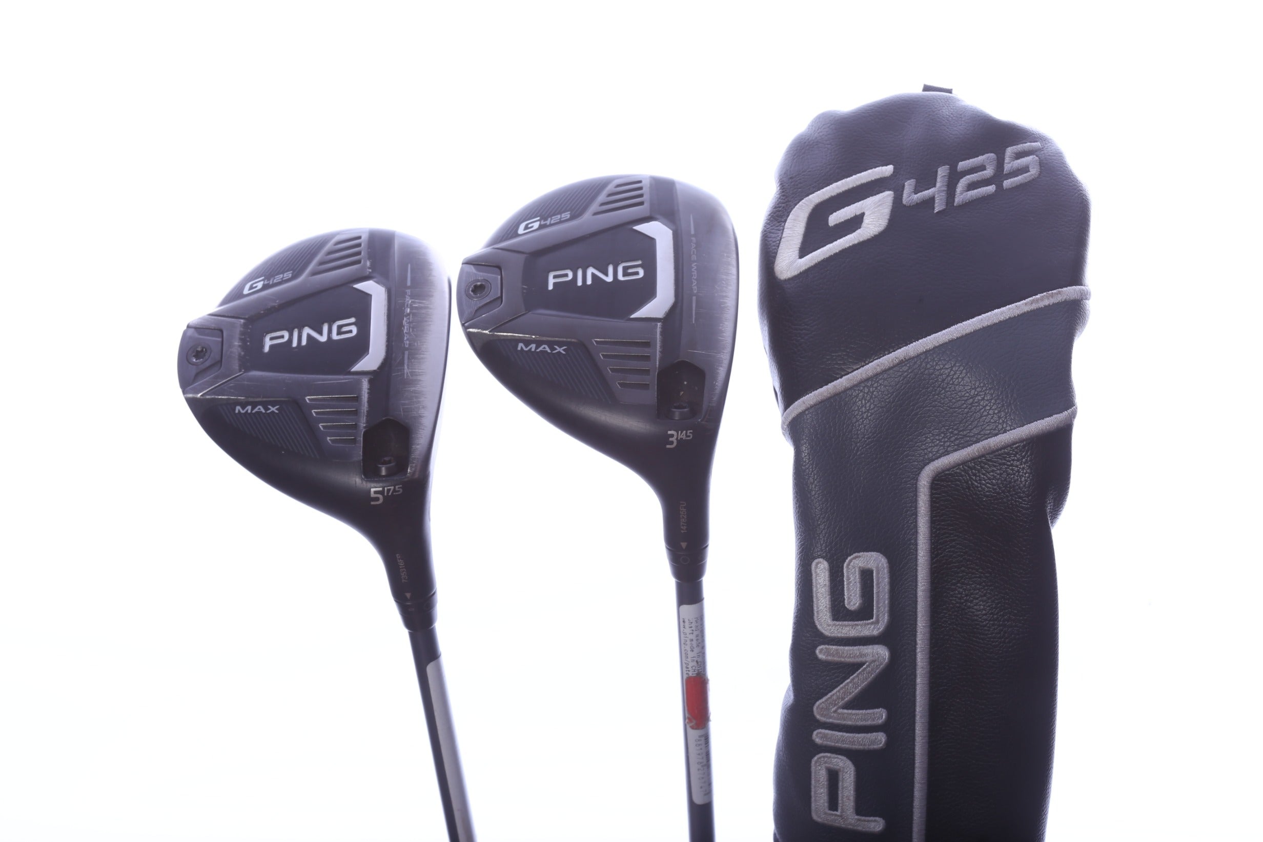 Used Ping G425 MAX Wood Set - Right-Handed - 3W, 5W - Regular Flex