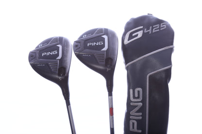 Used Ping G425 MAX Wood Set - Right-Handed - 3W, 5W - Regular Flex