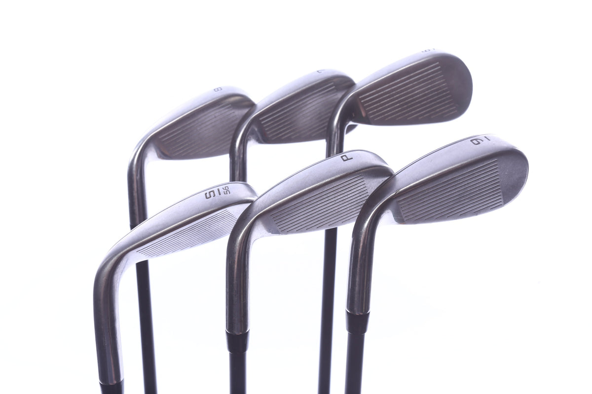 Used Callaway Rogue ST MAX OS Iron Set - Right-Handed - 6-PW, SW - Seniors Flex