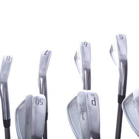 Used Titleist 2023 T100 Iron Set - Right-Handed - 5-PW, GW - Stiff Flex-Next Round