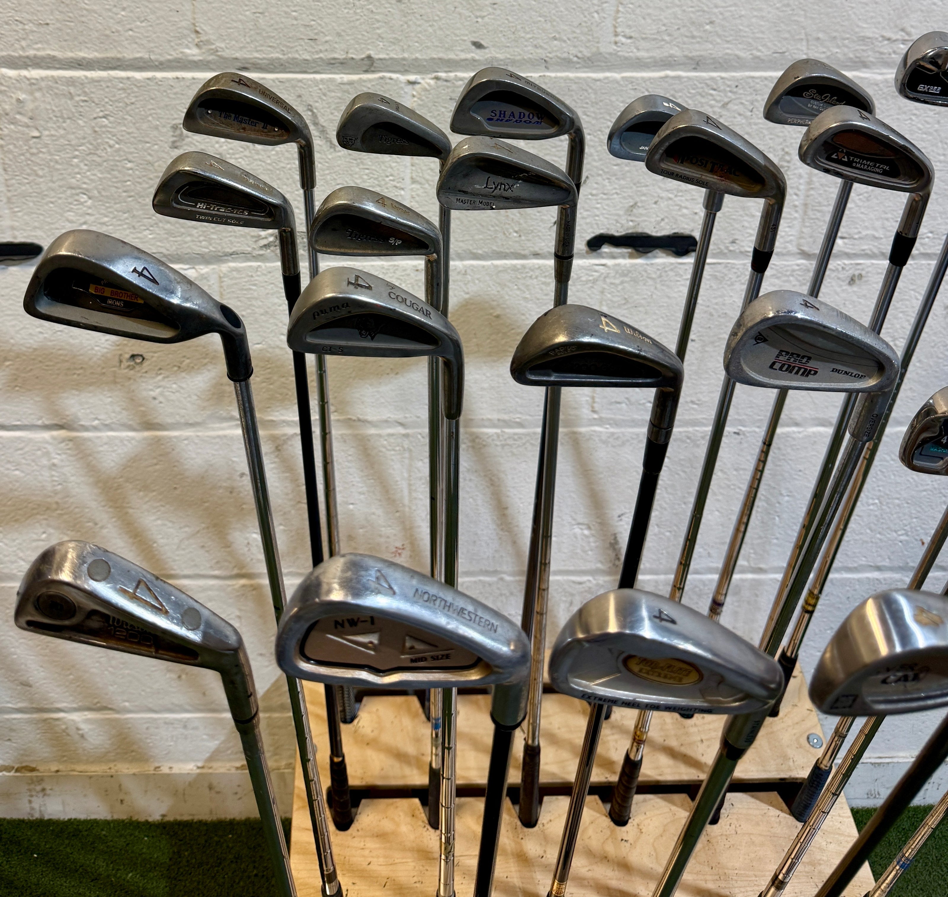 Wholesale Lot of 45 Golf Clubs - Assorted Single Irons-Next Round