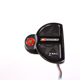 Used Odyssey O-Works Black LE 2 Ball Fang Putter - Right-Handed - 35.5 in - Mallet-Next Round