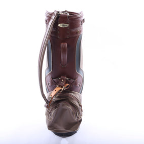 Used Titleist All Other Models Brown Cart Bag - 3-Way - 4 Pockets - Rain Cover Not Included-Next Round