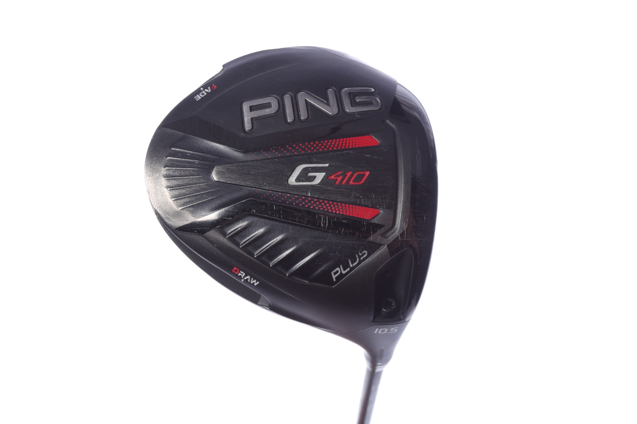 Used Ping G410 Plus Driver - 10.5 Degrees - Stiff Flex Ping Alta CB Red - Right-Handed