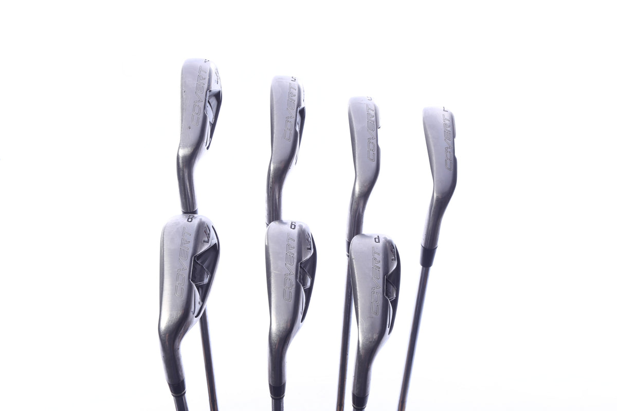 Used Nike VR-S Covert Iron Set - Left-Handed - 4-PW - Stiff Flex