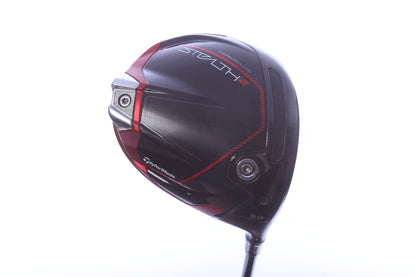 Used TaylorMade STEALTH 2 Driver - 9 Degrees - Stiff Flex Mitsubishi Kai'li Red - Right-Handed