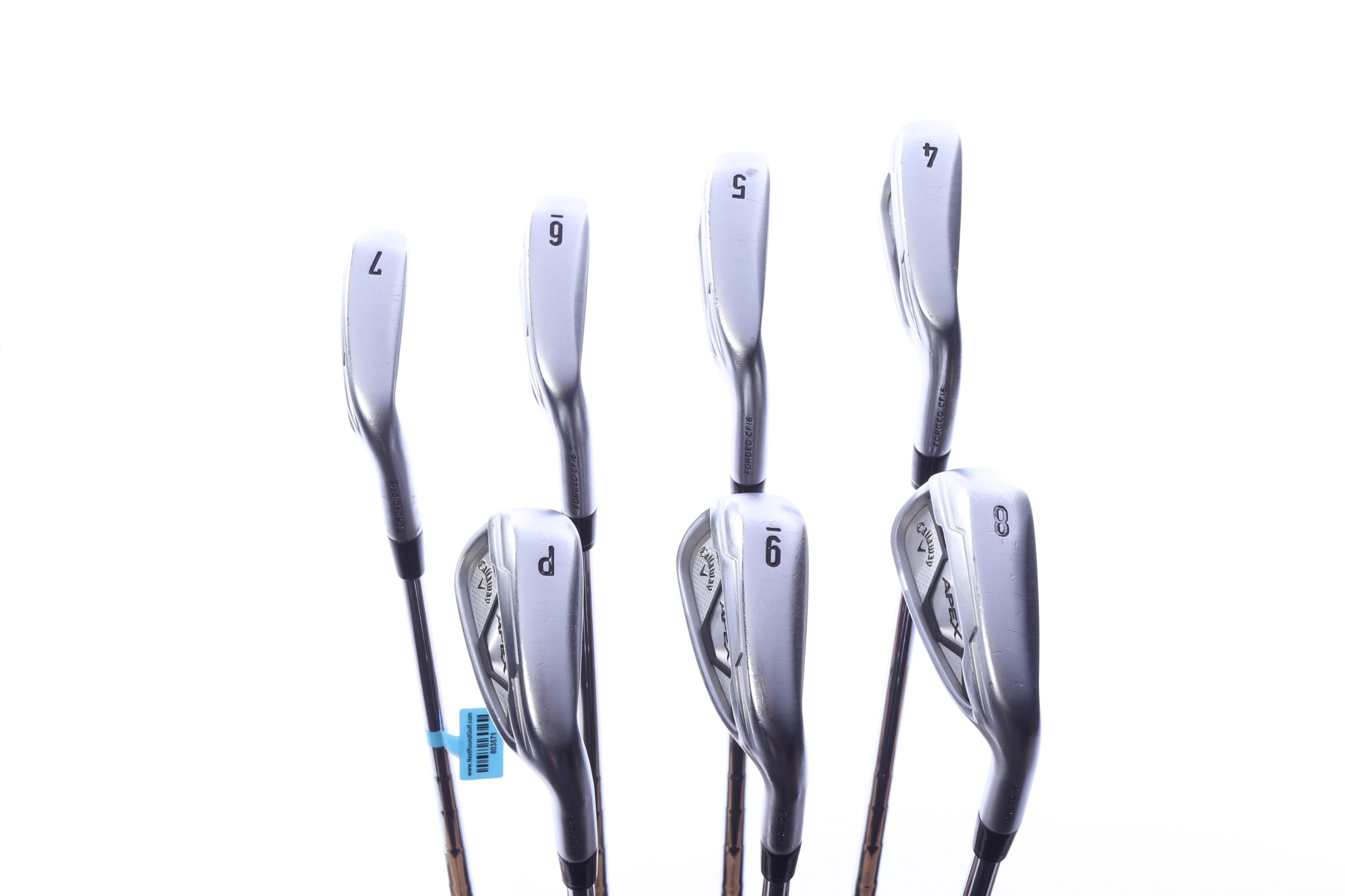 Used Callaway Apex CF16 Iron Set - Right-Handed - 4-PW - Stiff Flex