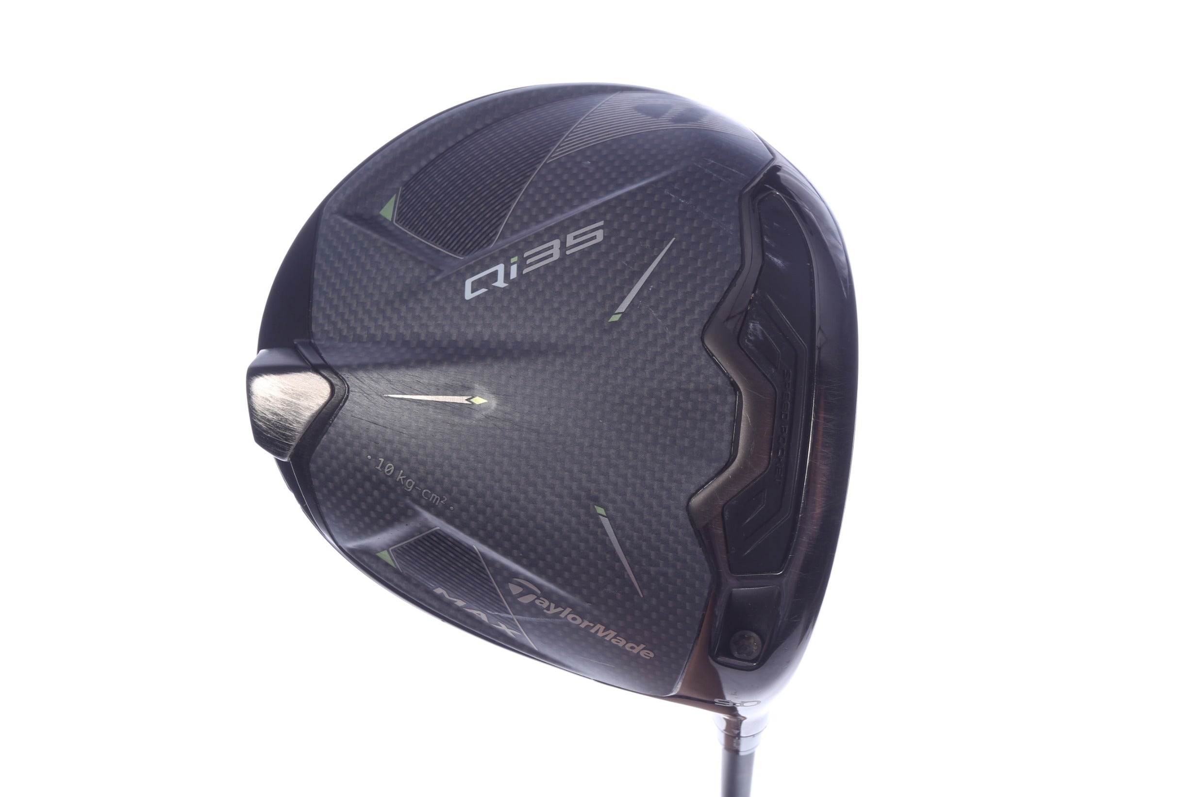 Used TaylorMade Qi35 MAX Driver - 9 Degrees - Stiff Flex Mitsubishi REAX - Right-Handed-Next Round