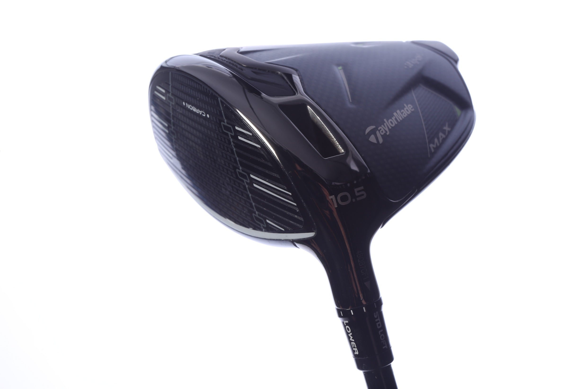 Used TaylorMade Qi35 MAX Driver - 10.5 Degrees - Stiff Flex Project X HZRDUS SMOKE Red RDX - Left-Handed
