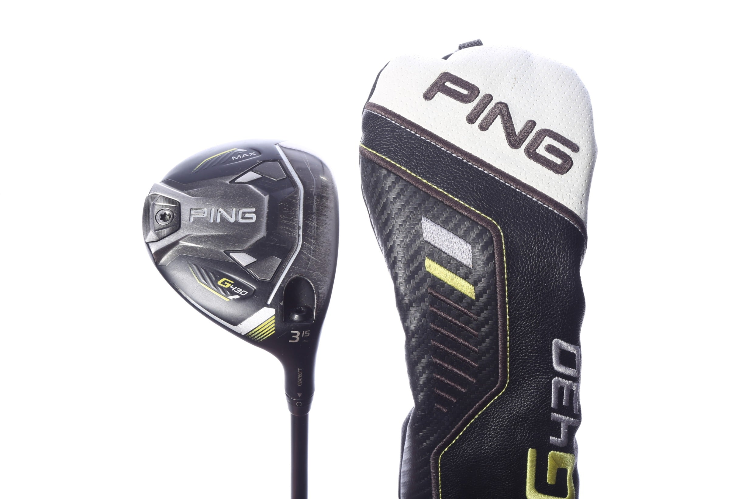 Used Ping G430 MAX 3-Wood - Right-Handed - 15 Degrees - Regular Flex