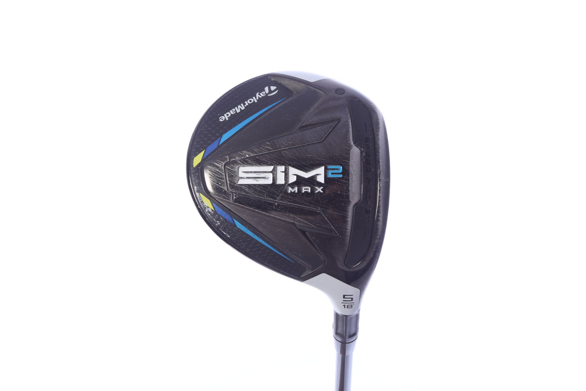 Used TaylorMade SIM2 MAX 5-Wood - Right-Handed - 18 Degrees - Stiff Flex