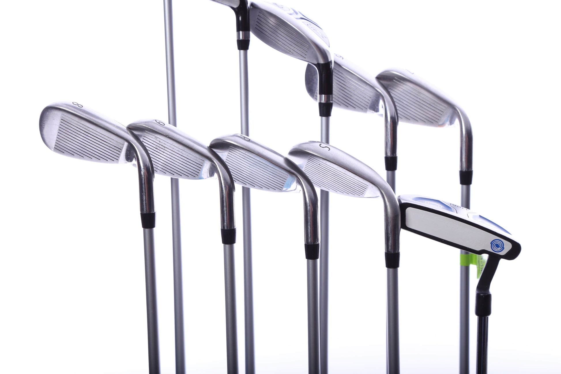 Used Callaway XT Kids Set - Left-Handed - 1W, FW, HY, 6-PW, SW, Putter - Youth Flex-Next Round
