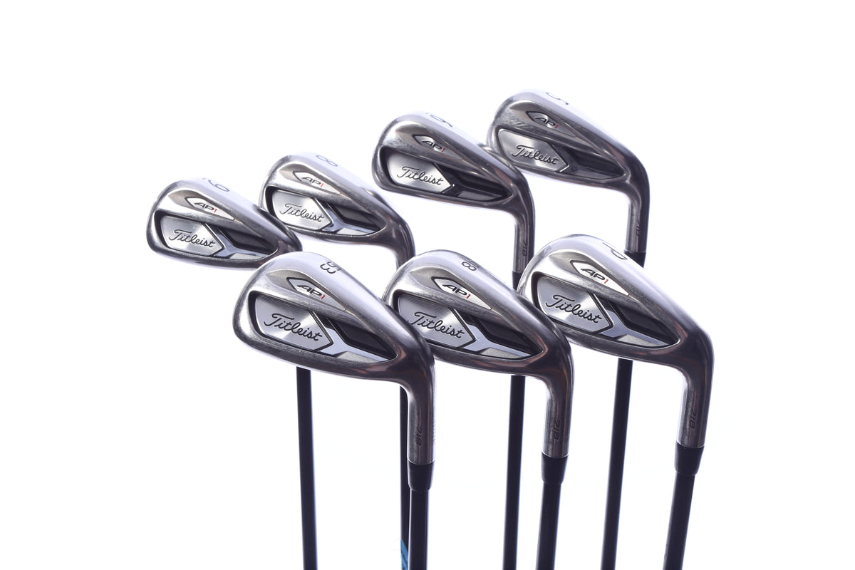 Used Titleist 718 AP1 Iron Set - Right-Handed - 5, 6, 8-PW, GW,  SW - Regular Flex