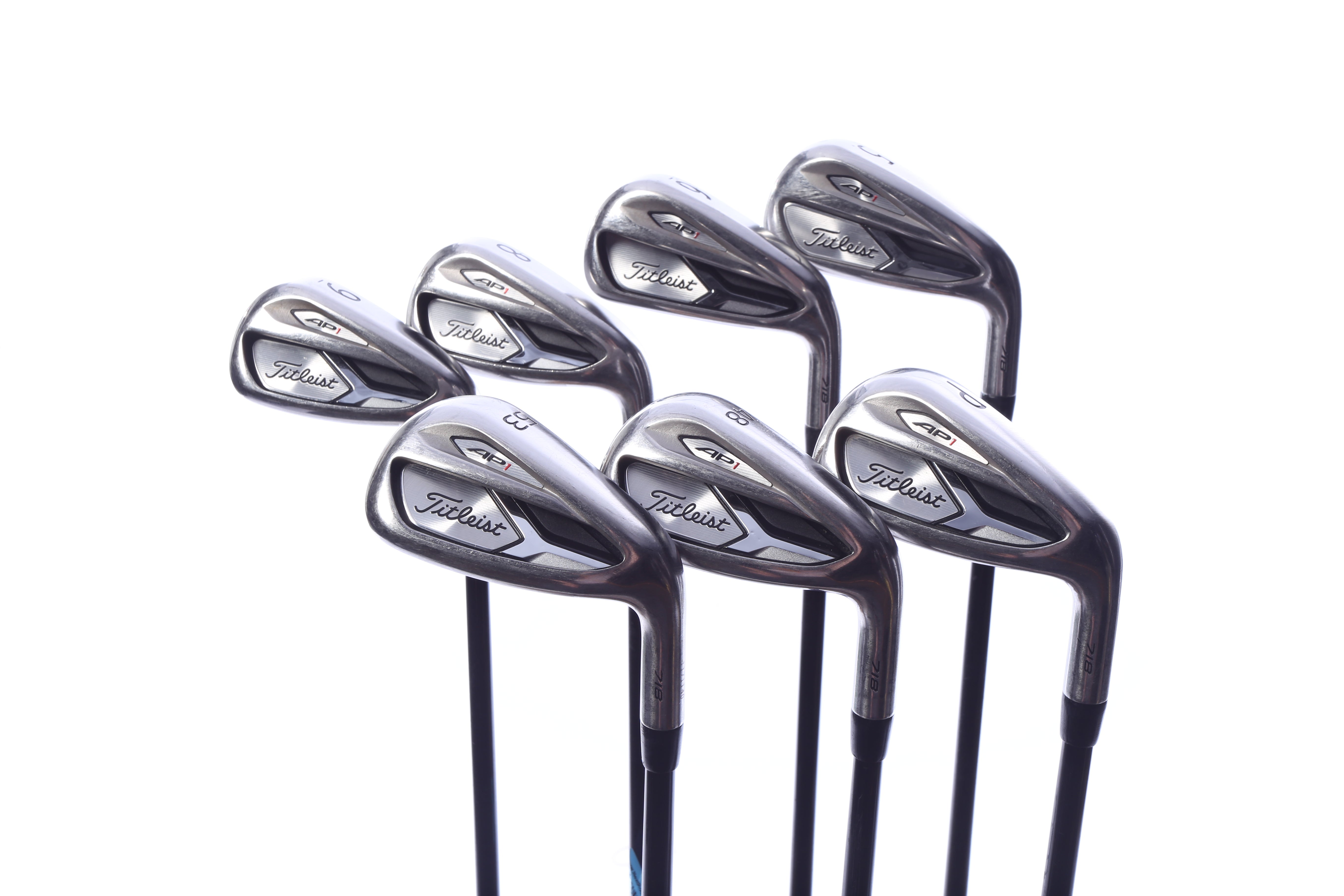 Used Titleist 718 AP1 Iron Set - Right-Handed - 5, 6, 8-PW, GW,  SW - Regular Flex