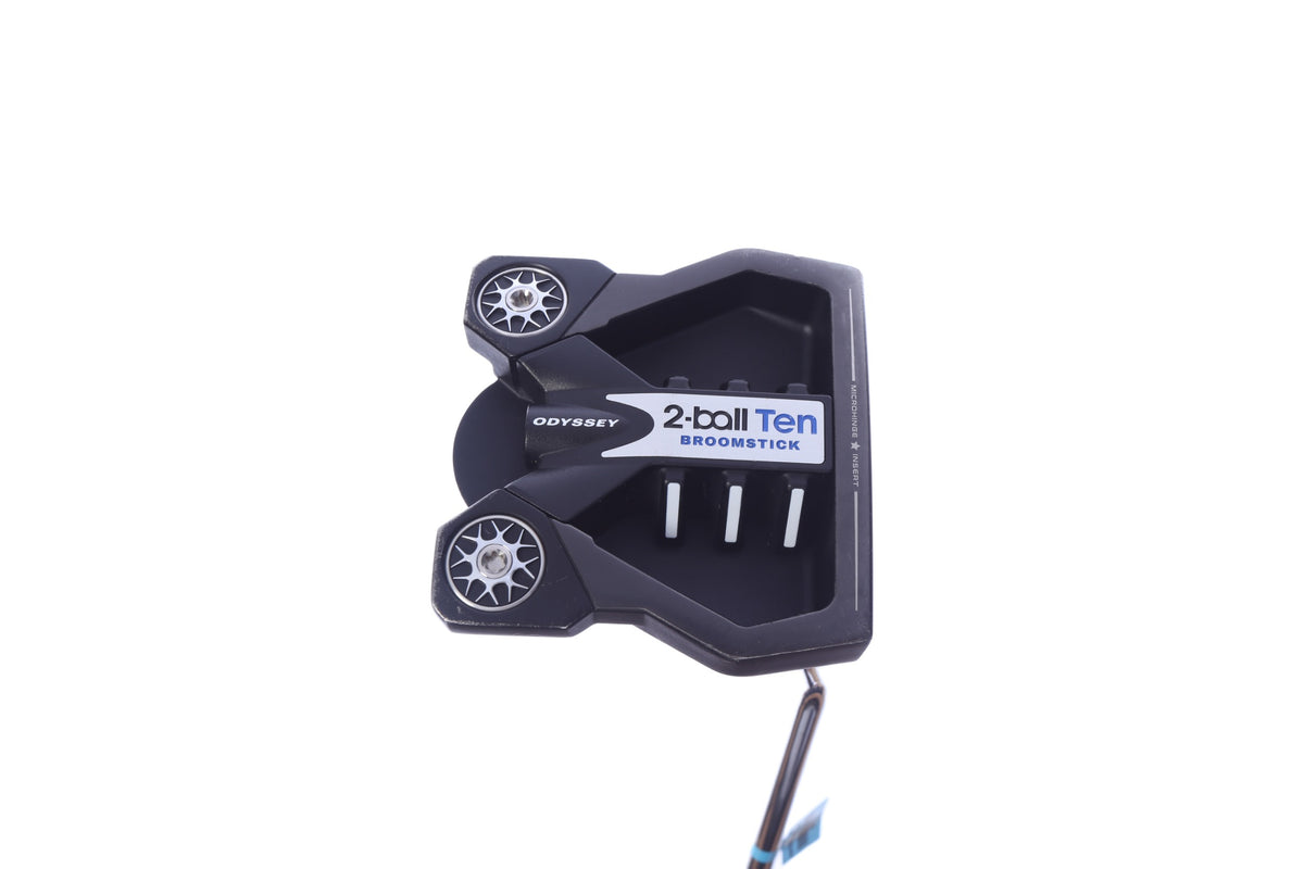 Used Odyssey Ten 2-Ball Broomstick Putter - Right-Handed - 46 in - Mallet-Next Round