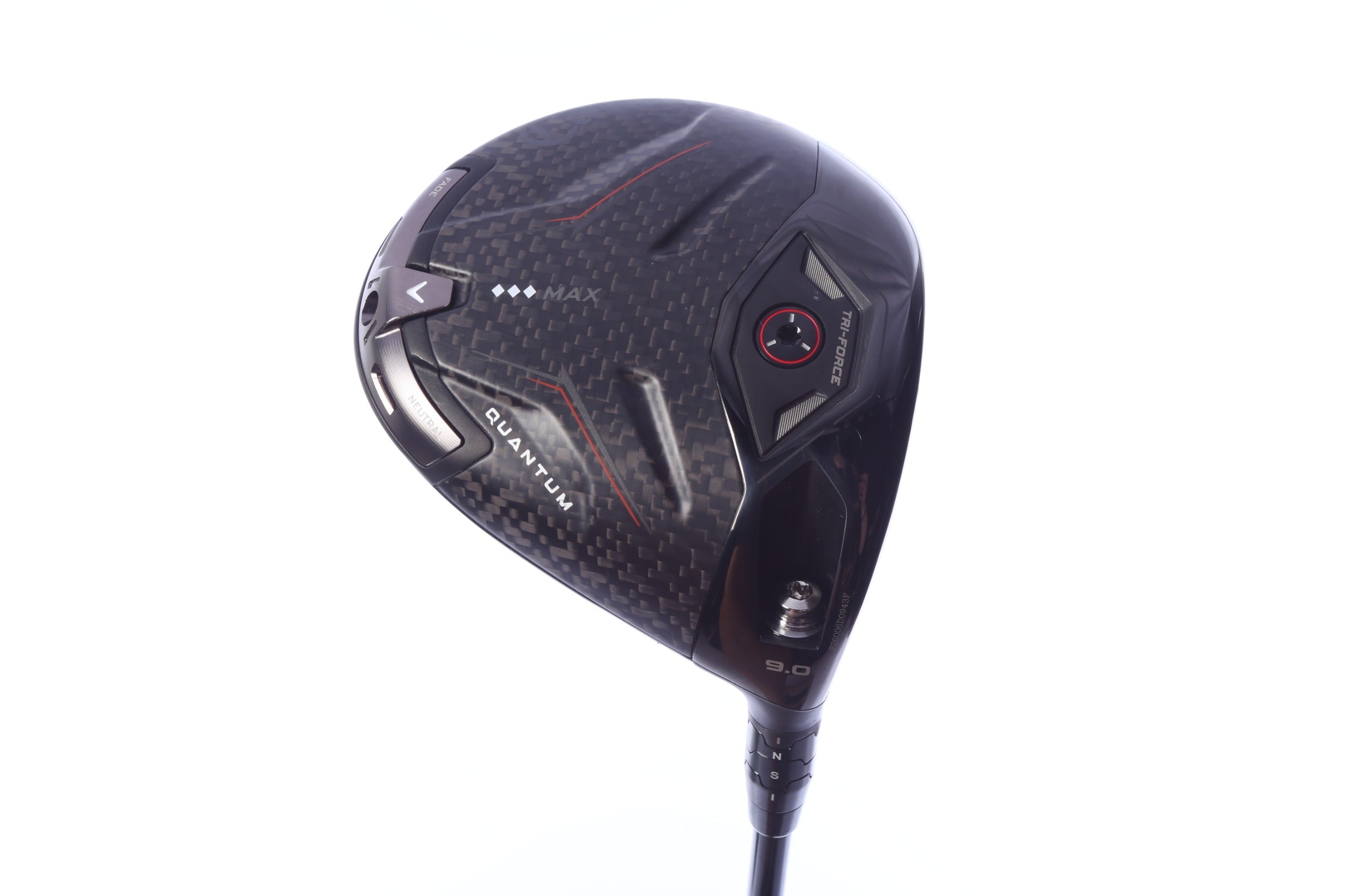 Used Callaway Quantum Triple Diamond Max Driver - 9 Degrees - Stiff Flex Fujikura Ventus Black - Right-Handed