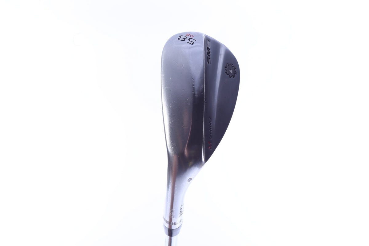 Used Titleist Vokey SM6 Tour Chrome Lob Wedge - Left-Handed - 58 Degrees - Wedge Flex-Next Round