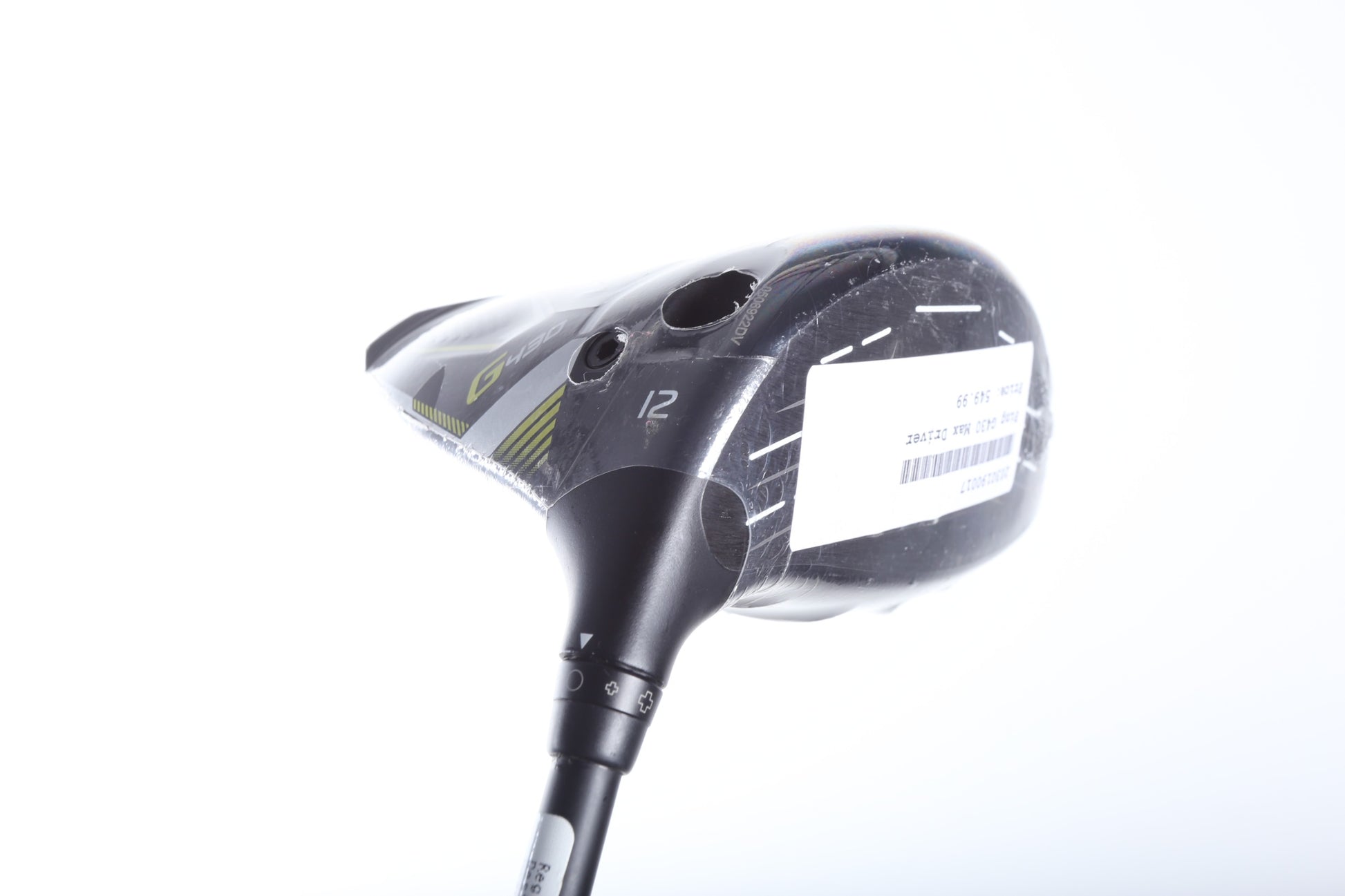 Used Ping G430 MAX Driver - 12 Degrees - Stiff Flex PING ALTA CB - Right-Handed-Next Round