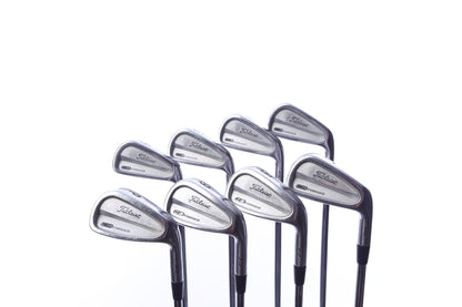 Used Titleist CB 712 Forged Iron Set - Right-Handed - 3-PW - Stiff Flex