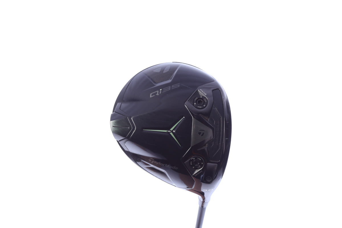 Used TaylorMade Qi35 LS Designer Black Driver - 9 Degrees - Stiff Flex Mitsubishi Kai'li CB DarkWave - Right-Handed