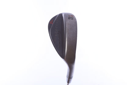Used TaylorMade Milled Grind 2 Black Lob Wedge - Right-Handed - 58 Degrees - Stiff Flex-Next Round