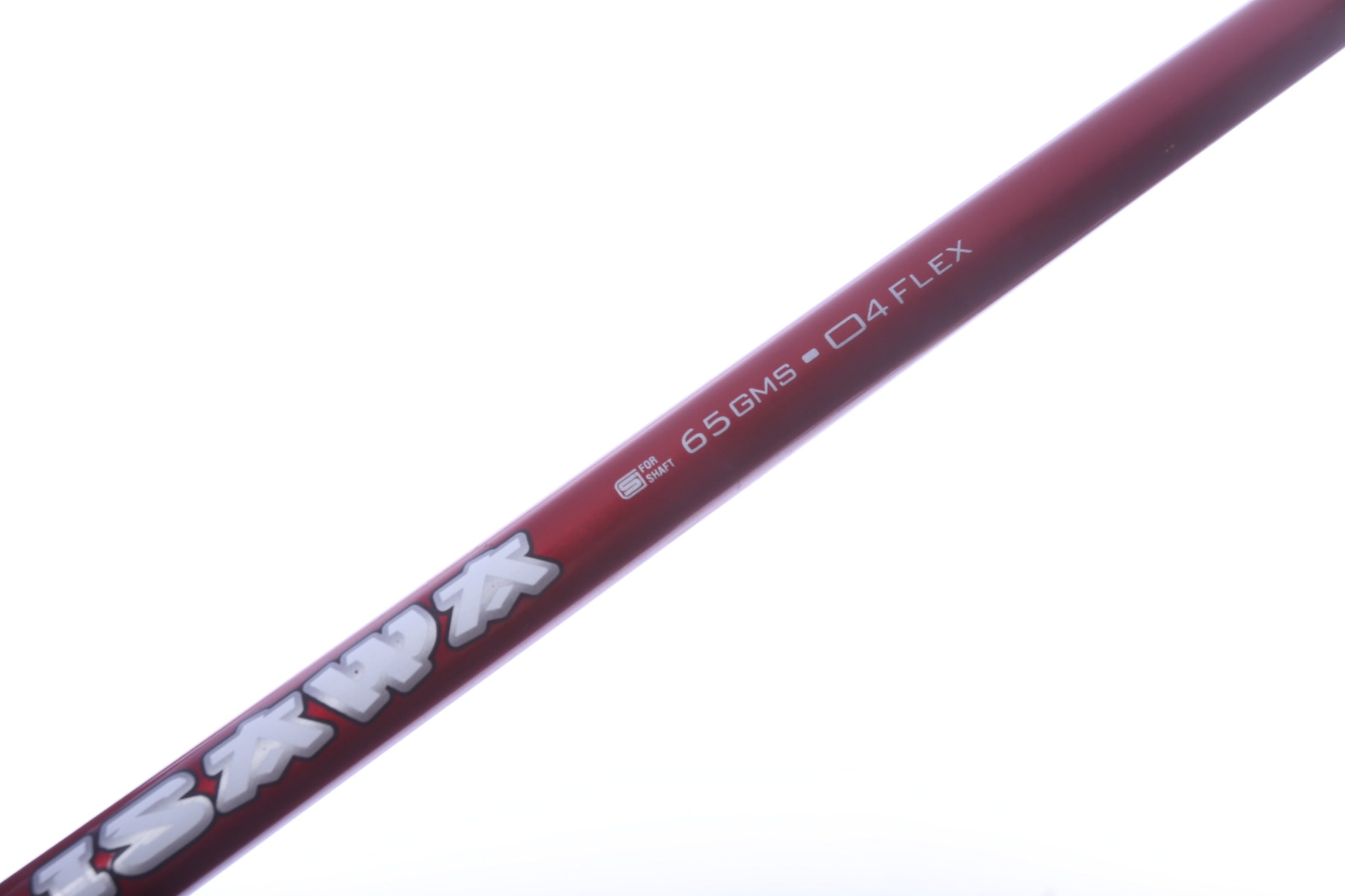Used Oban Isawa Red Driver Shaft Stiff Flex Graphite - 43.5 in - TaylorMade M Adapter