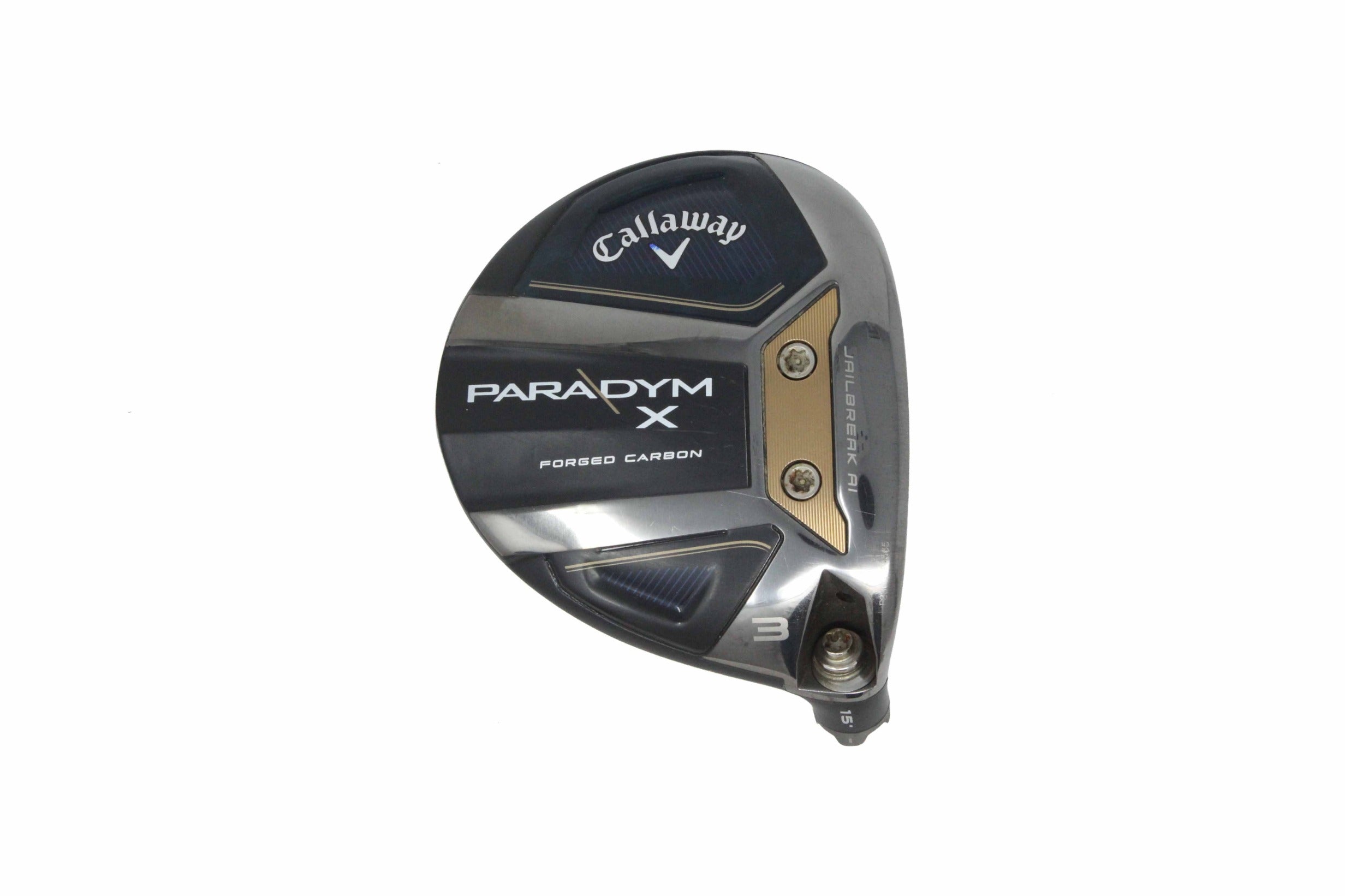 Used Callaway Paradym X 3-Wood - HEAD ONLY - Right-Handed - 15 Degrees