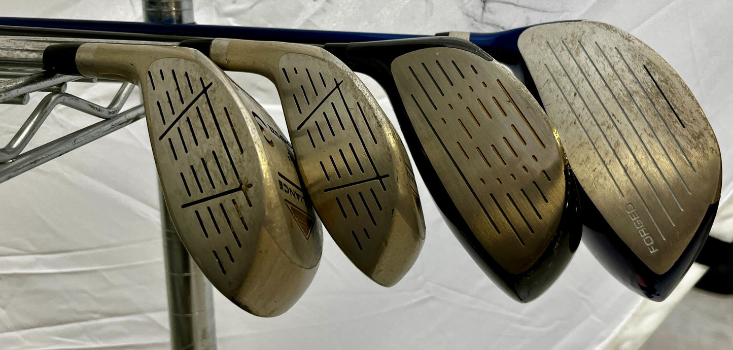 Wholesale Lot of 30 Golf Clubs - Assorted Hybrids, Woods, and Drivers-Next Round