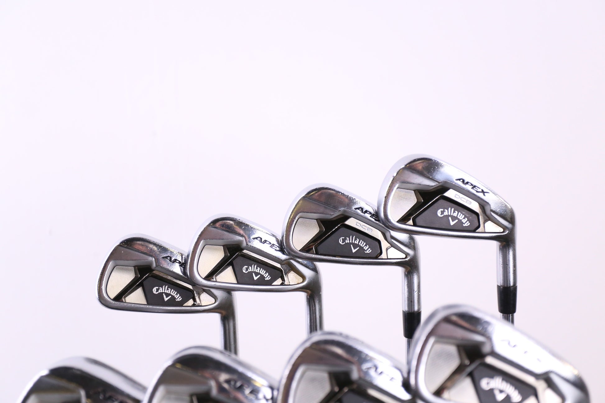 Used Callaway Apex 21 / Apex DCB Combo Iron Set - Right-Handed - 4-AW - Regular Flex-Next Round