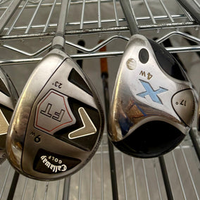 Wholesale Lot of 30 Golf Clubs - Callaway Woods & Hybrids-Next Round